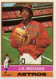1976 Topps Baseball Cards      625     J.R. Richard